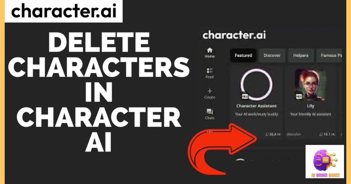 How To Delete Characters In Character Ai?