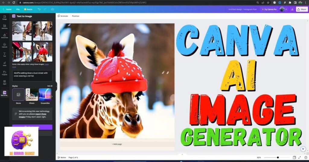 How to Create AI Images in Canva?
