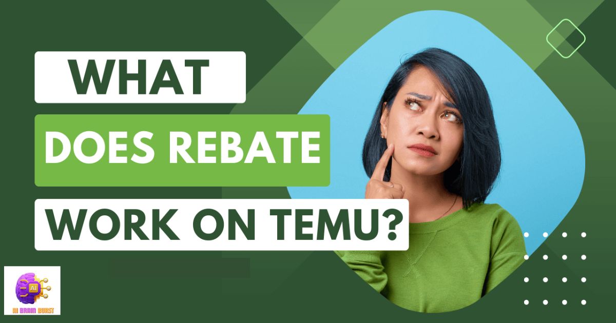 What Does Rebate Work on TEMU? [2024]